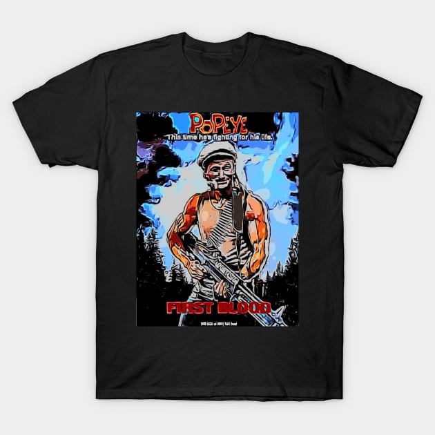 POPEYE, First Blood T-Shirt by Nice wears